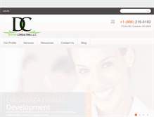 Tablet Screenshot of destinyconsulting.net